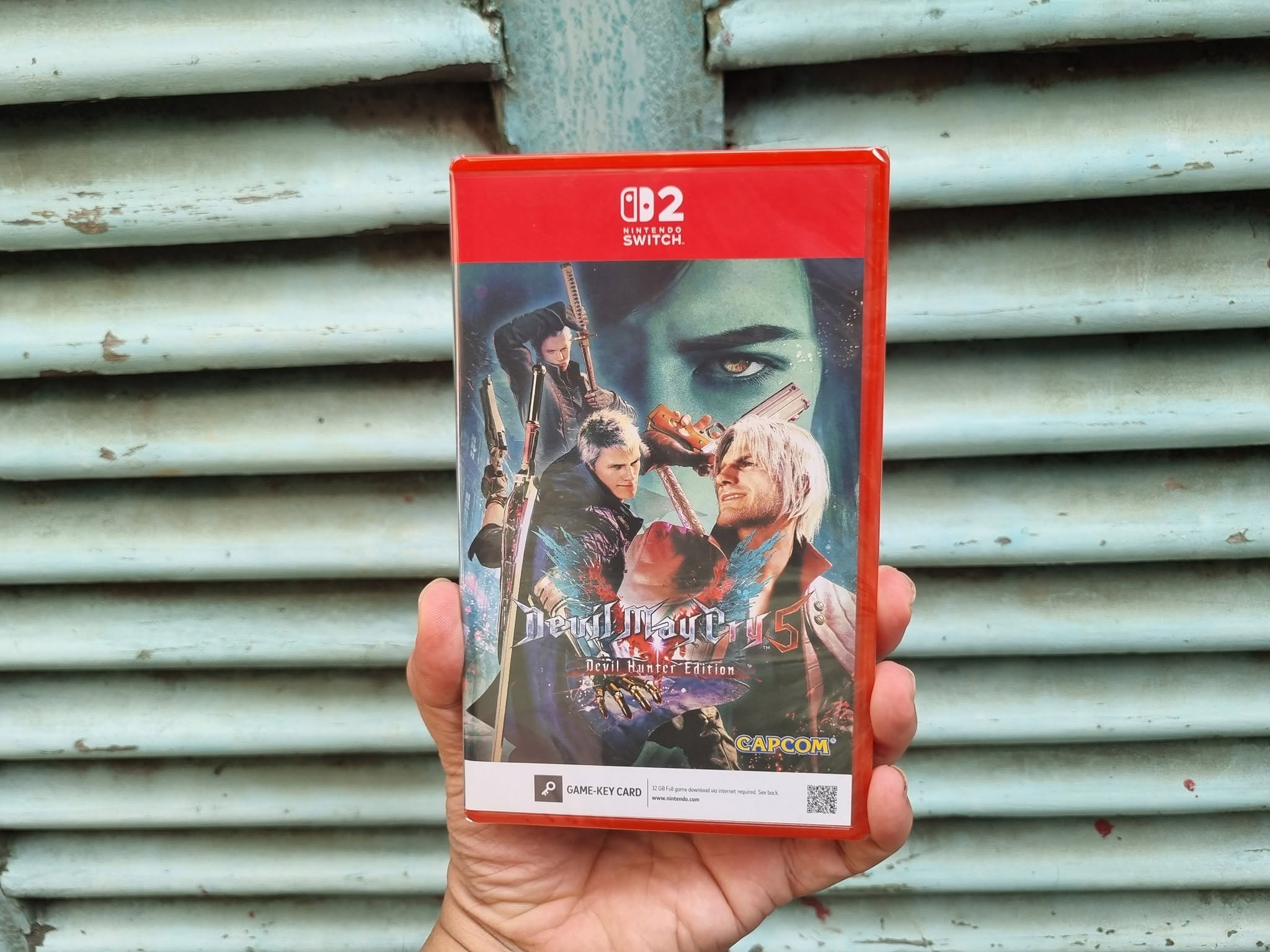 Game Văn Phòng Thợ Săn Quỉ DMC Devil May Cry 5 Devil Hunter Edition Nintendo Switch 2