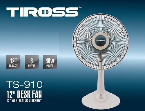 Quạt bàn 12" tiross ts-910 40w