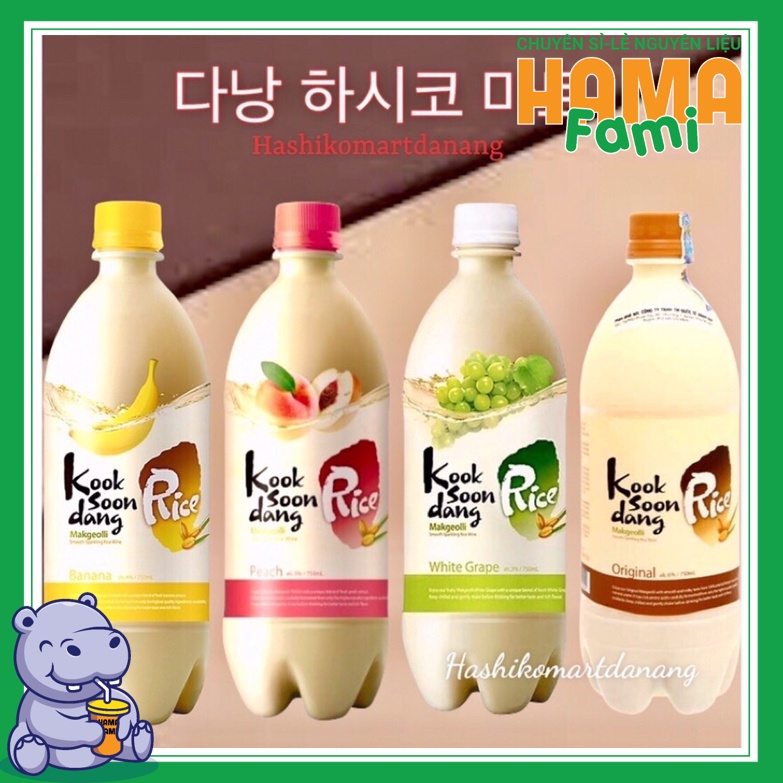 Nước gạo lên men MAKGEOLLI chai nhựa 750ml