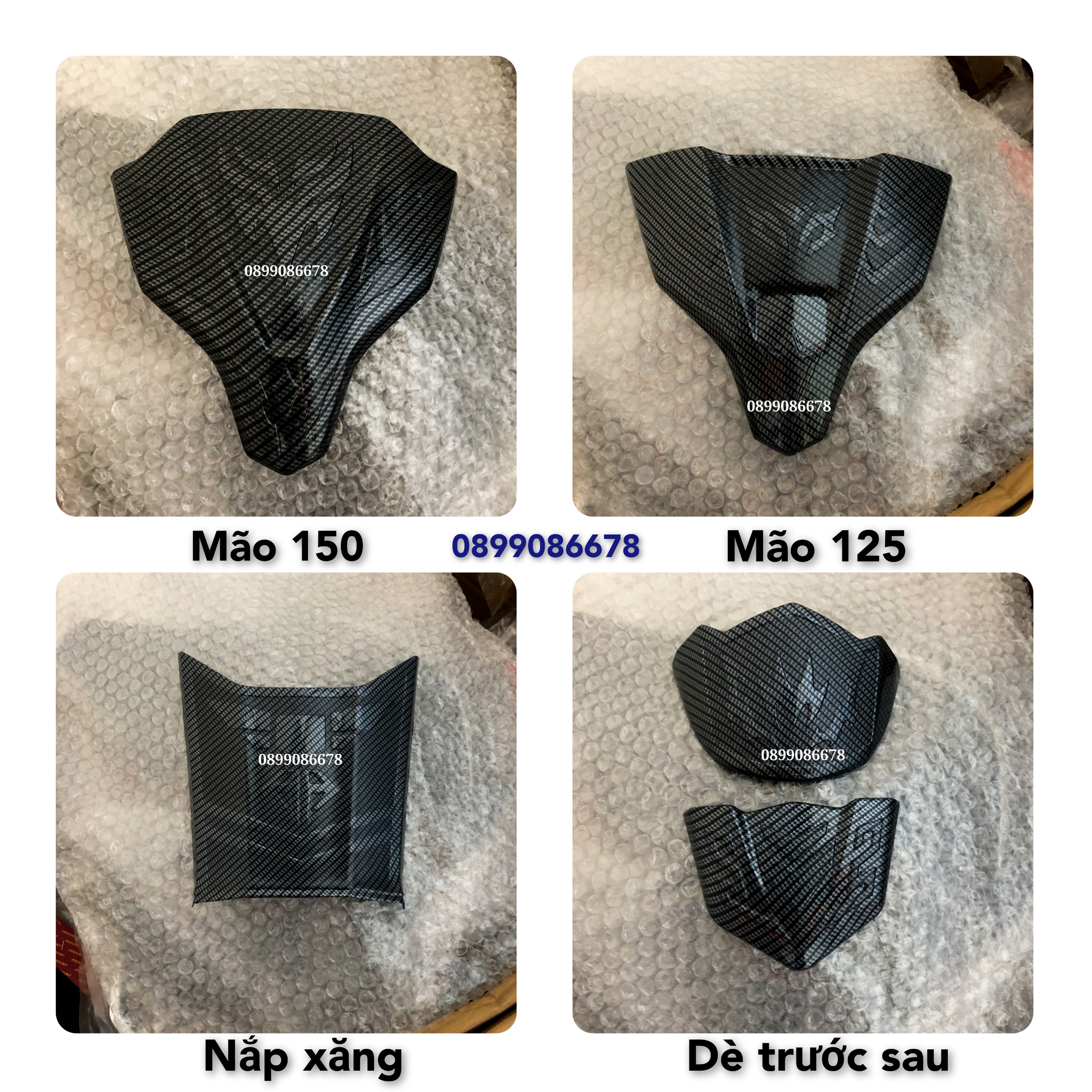 Ốp Mão Trên Honda Air Blade 2020, 2021 Loại 150i, 160i