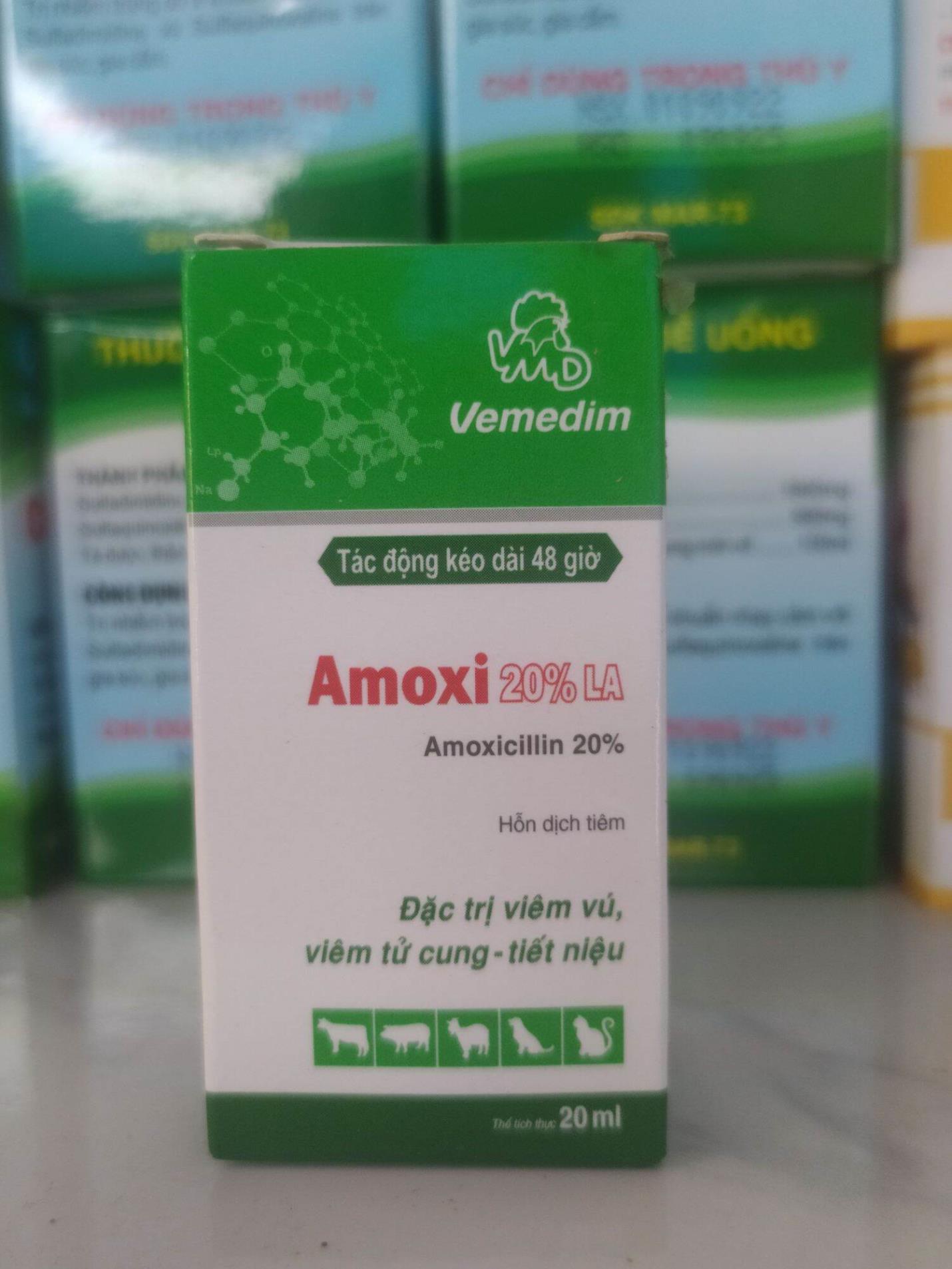 AMOX 20% LA CHAI 20ml