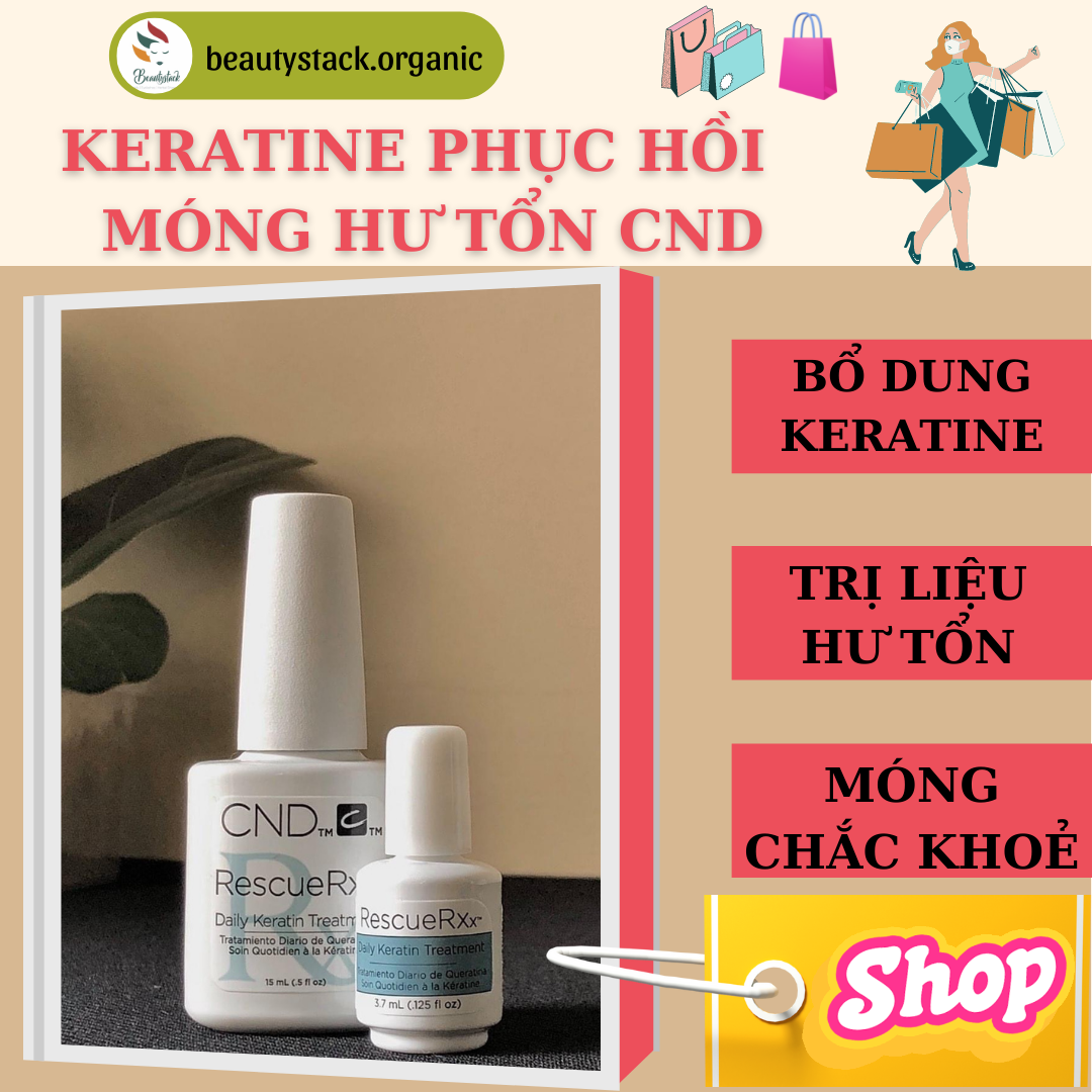 Keratine Dưỡng m&oacute;ng CND RescueRxx