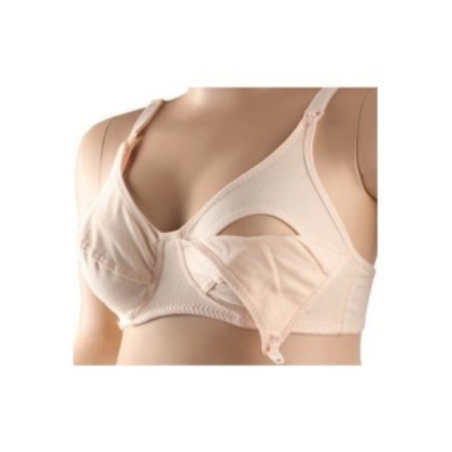 Áo ngực bầu và cho con bú cotton không đệm