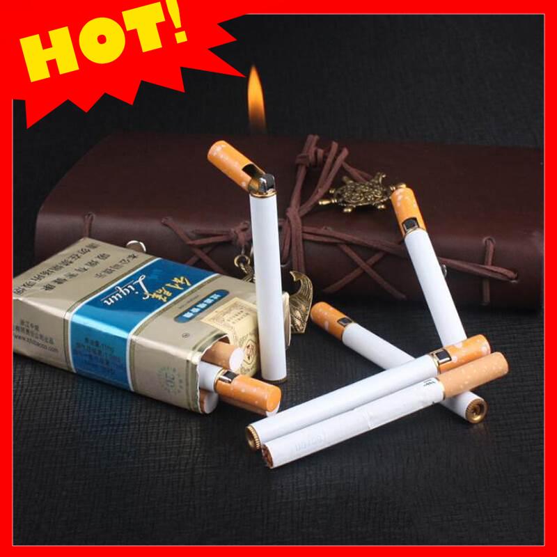Hộp Quẹt Bật Lửa Hình Điếu - Bật Lửa Ga Đá (KHÔNG CHỨA XĂNG GAS)