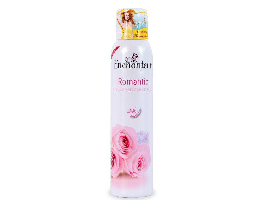 Xịt khử mùi Enchanteur Romantic chai 150ml