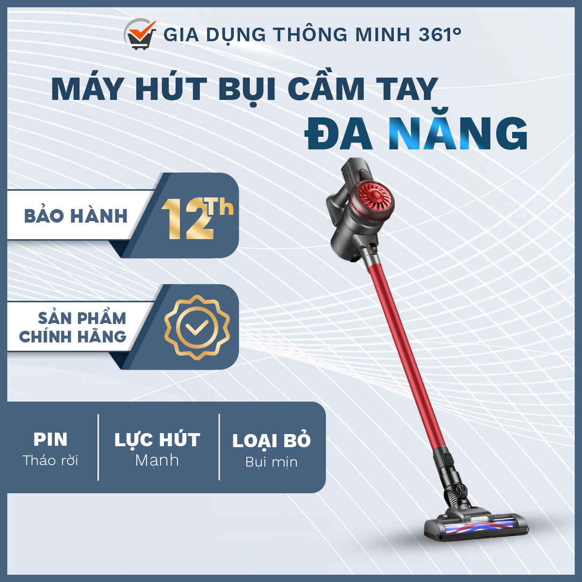 Máy hút bụi không dây đa năng, máy hút bụi cầm tay gia dụng cao cấp máy hút bụi oto lực hút khỏe công suất lớn sonets