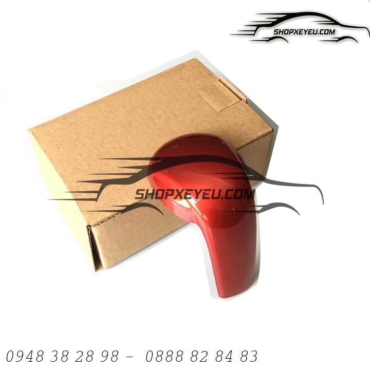 Ốp cần số Mazda 2, 3, 6, cx5 màu đỏ Red soul crystal