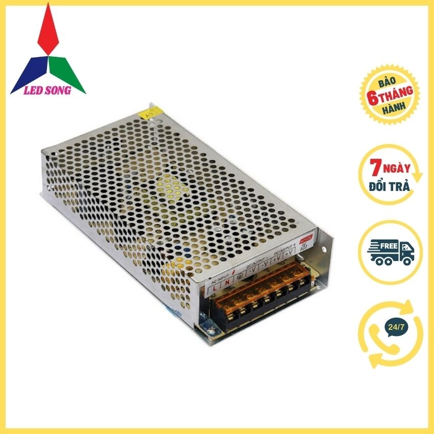 Nguồn Tổ Ong 5v 20a Led Song