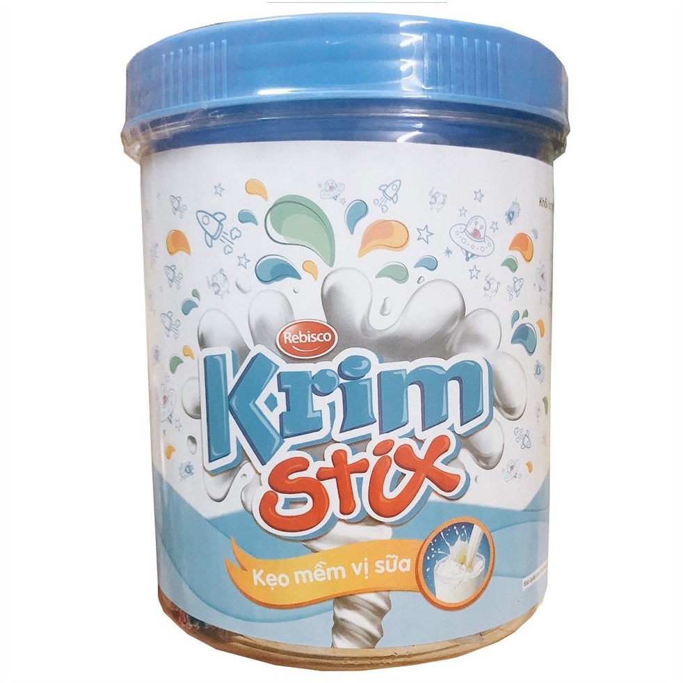 Kẹo Mềm Krim Stix Vị Sữa Hộp 100 cái x 4.5g