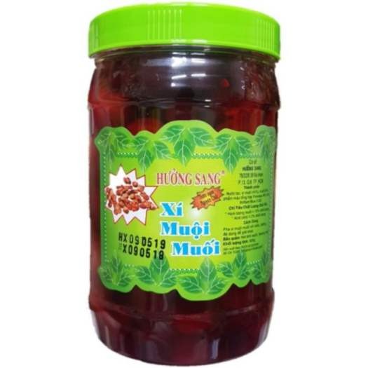 Xí muội đỏ hưởng sang hũ 500g