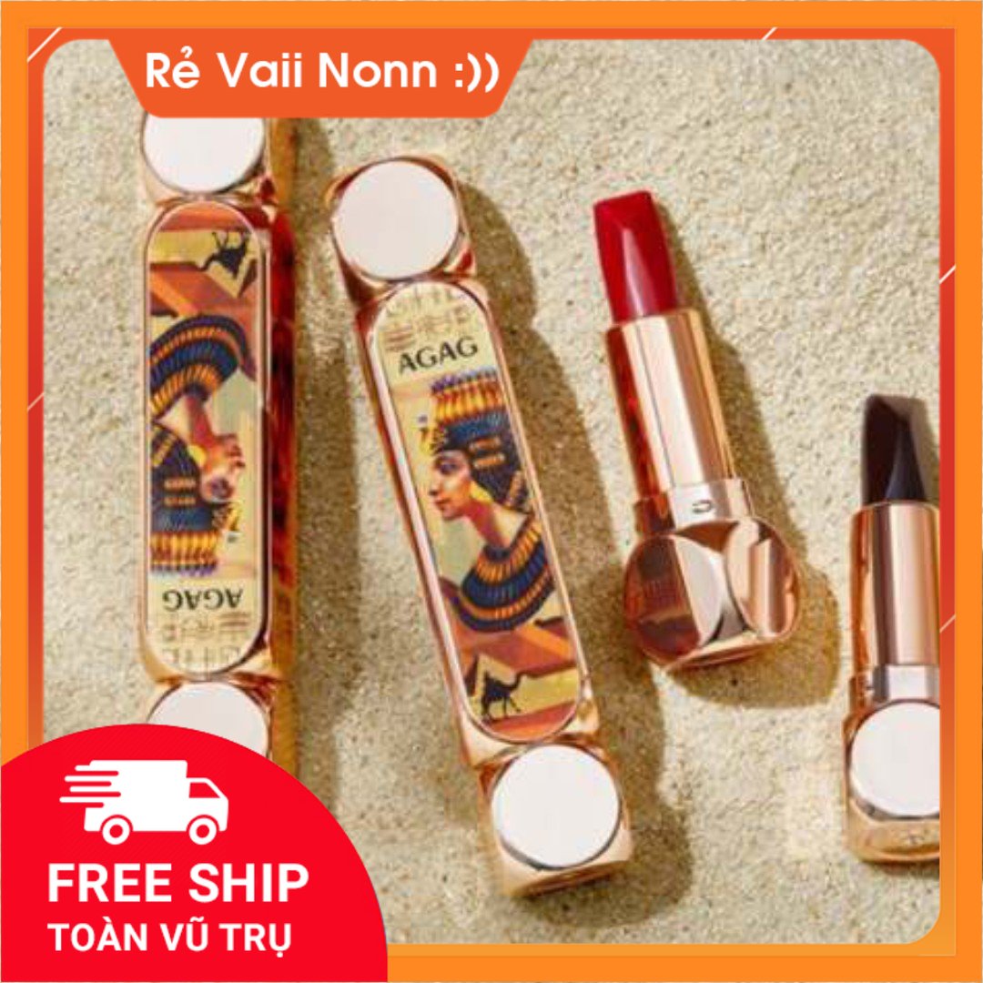Son Lì AGAG 6 Màu Nữ Hoàng , Thiết Kế Sang Trọng , Tiện Lợi , Bền Màu 8-12H