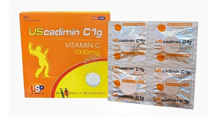 Viên nén sủi vitamin c 1000mg