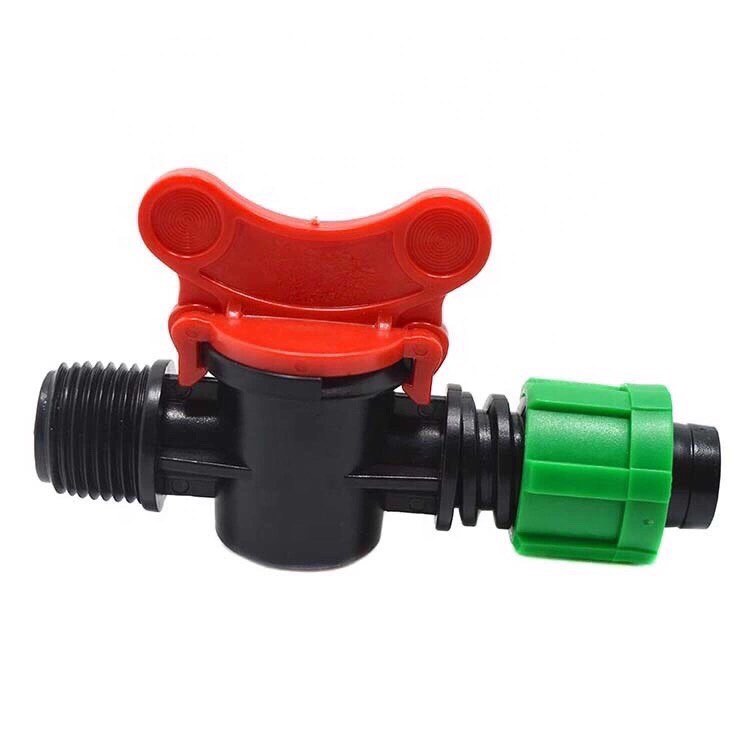 10 Van khóa ren 21mm ra ống nhỏ giọt 16mm