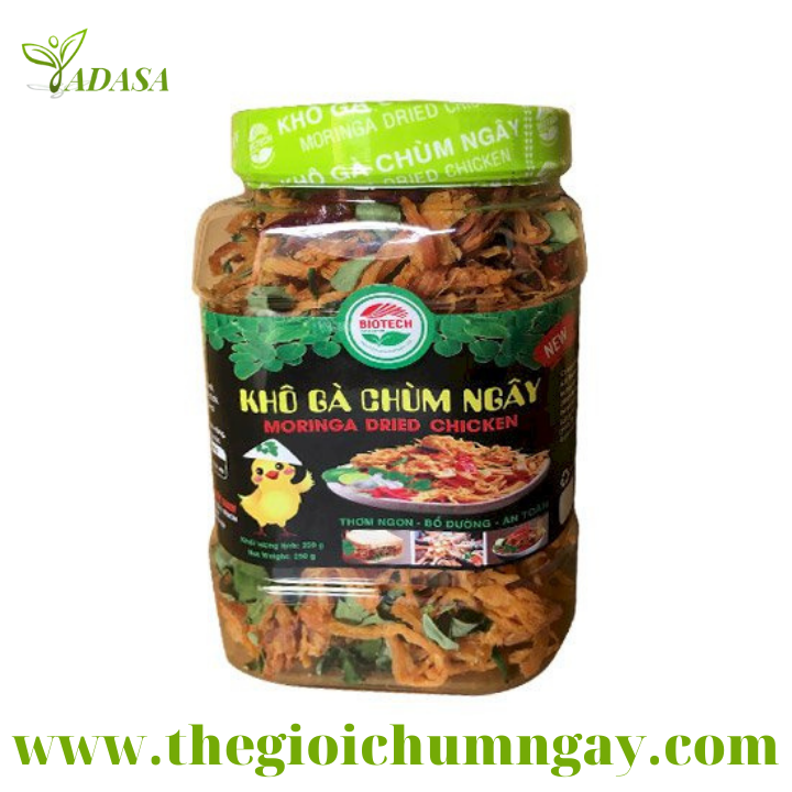 Khô Gà Chùm Ngây hủ 250g