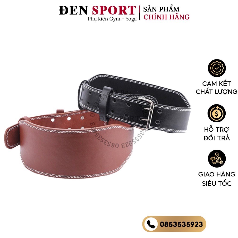 Đai Lưng Cứng Tập Gym Valeo Hỗ Trợ Cột Sống Lưng Khi Squat Đensport Size S/M/L