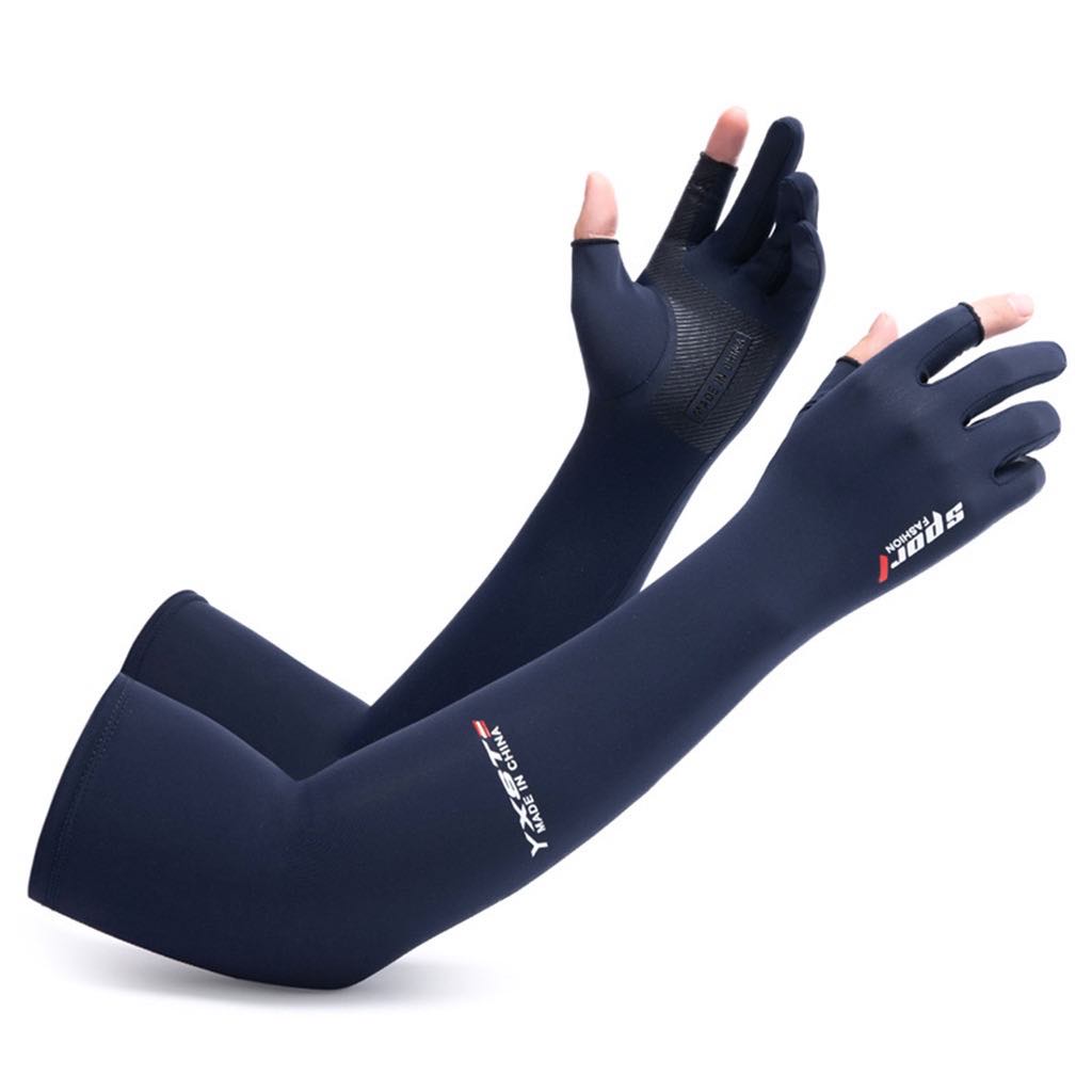 Găng Tay Dài Chống Tia Uv Mát Lạnh - 3