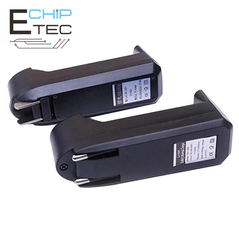2pcs 3.7V charger universal 16340 14500 single charger 18650 14500 lithium battery charger multi-function single slot