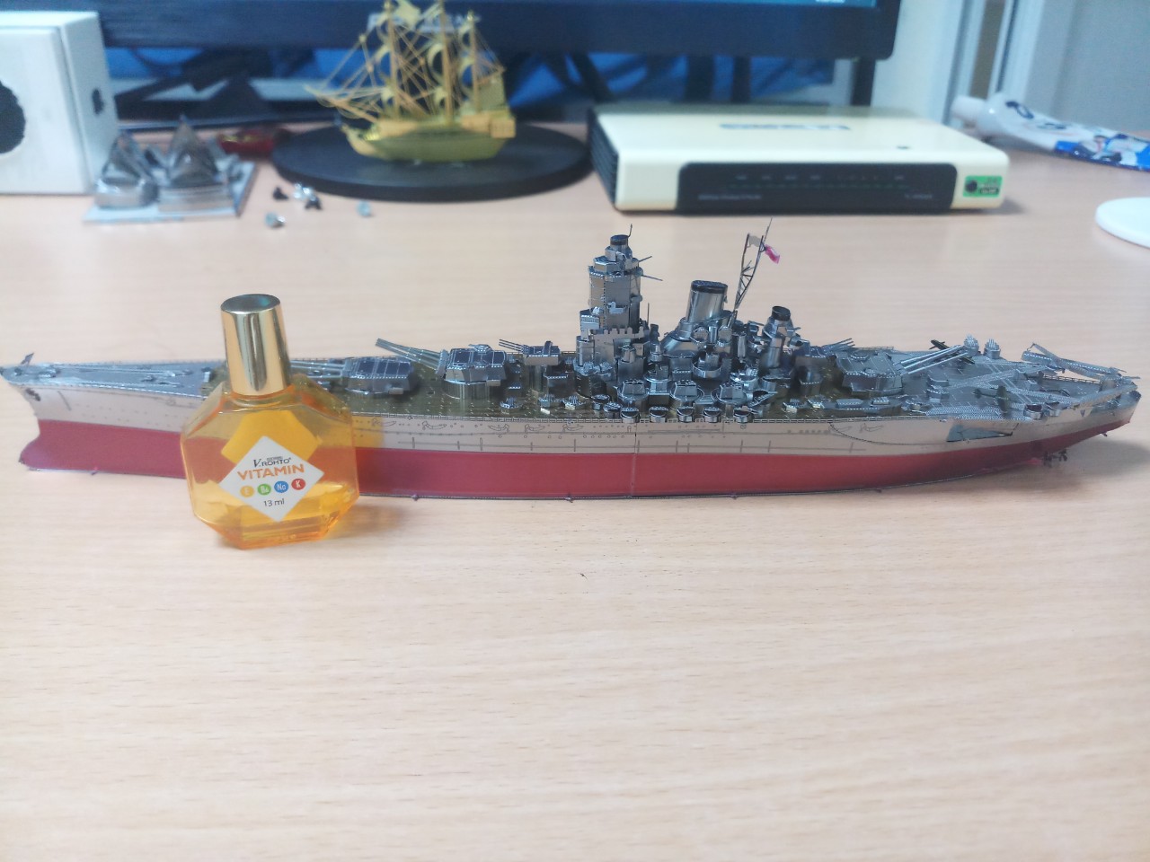 Lịch sử tàu Yamato  Mô hình thiết giáp hạm Nhật Bản  Gia nhiên