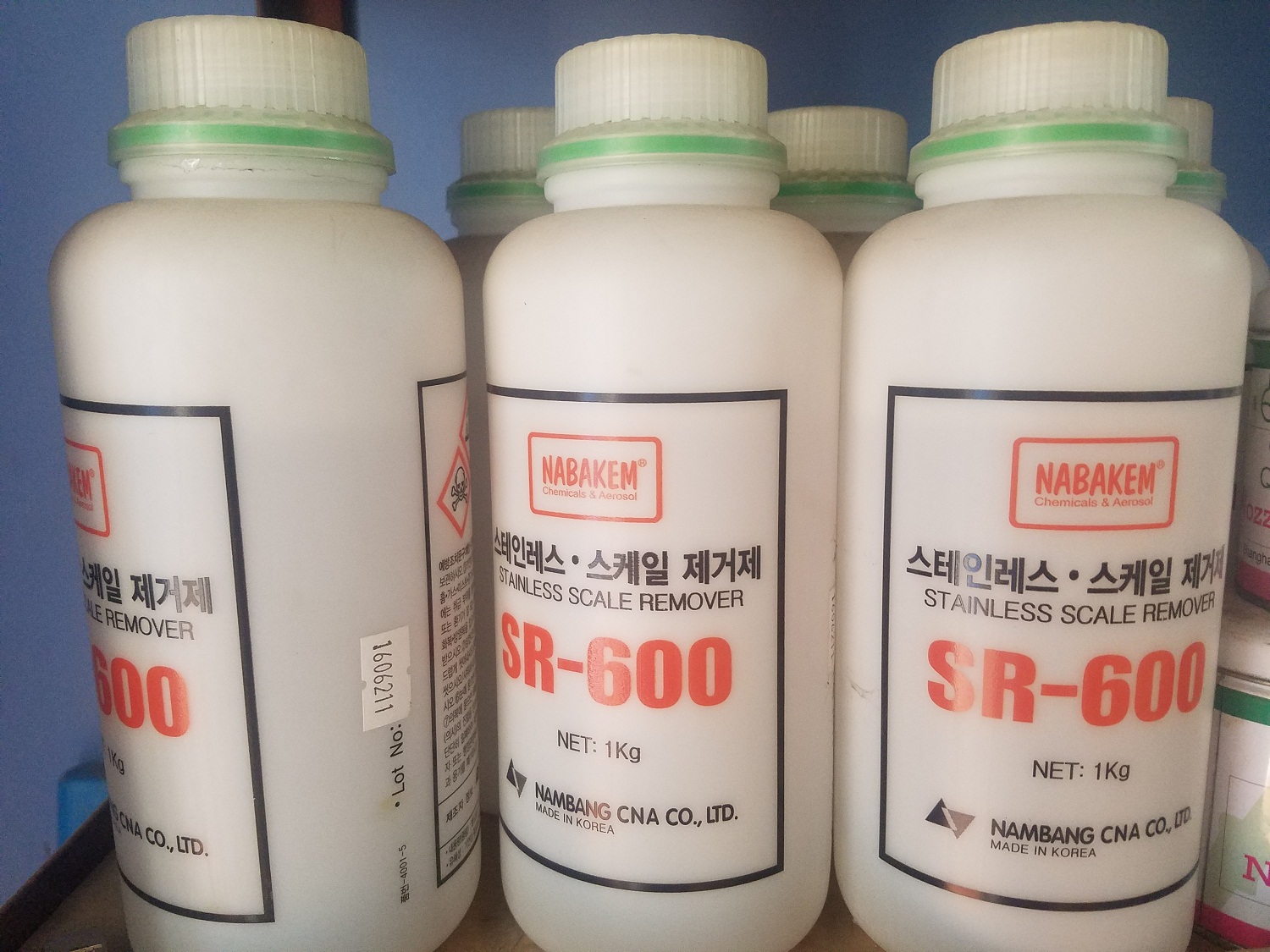 Chất làm sạch mối hàn inox Sr 600