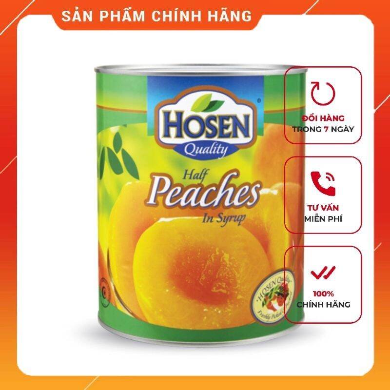Đào ngâm hosen 820g.