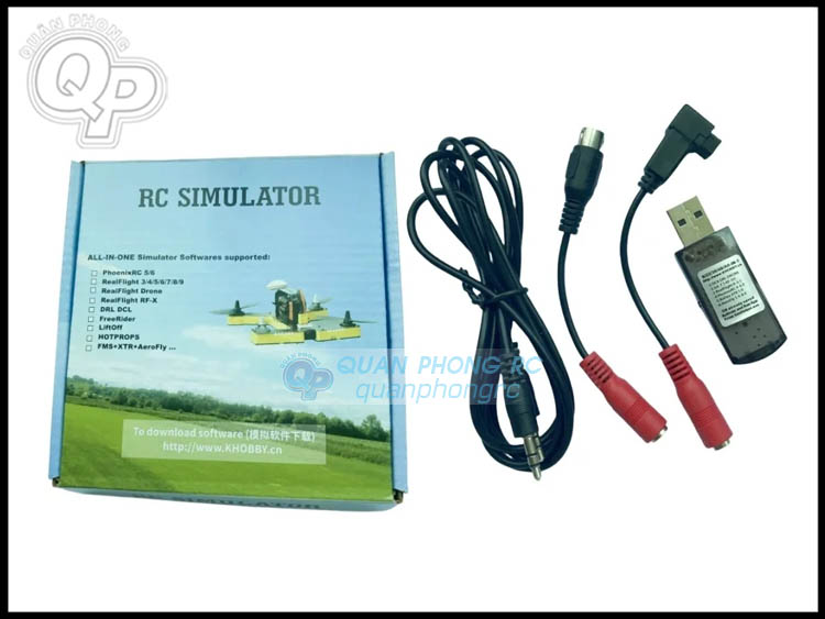 Sim Tập Bay RF7 USB Flight All In One Simulator G7 Phoenix 5.0 FreeRider Dành cho máy bay điều khiển