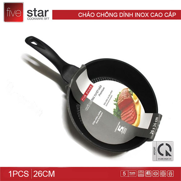 Chảo Chống Dính Fivestar 26cm