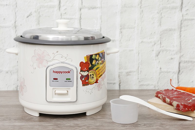 Nồi cơm điện happycook nắp rời hcd-182 1.8 lít công suất 700w