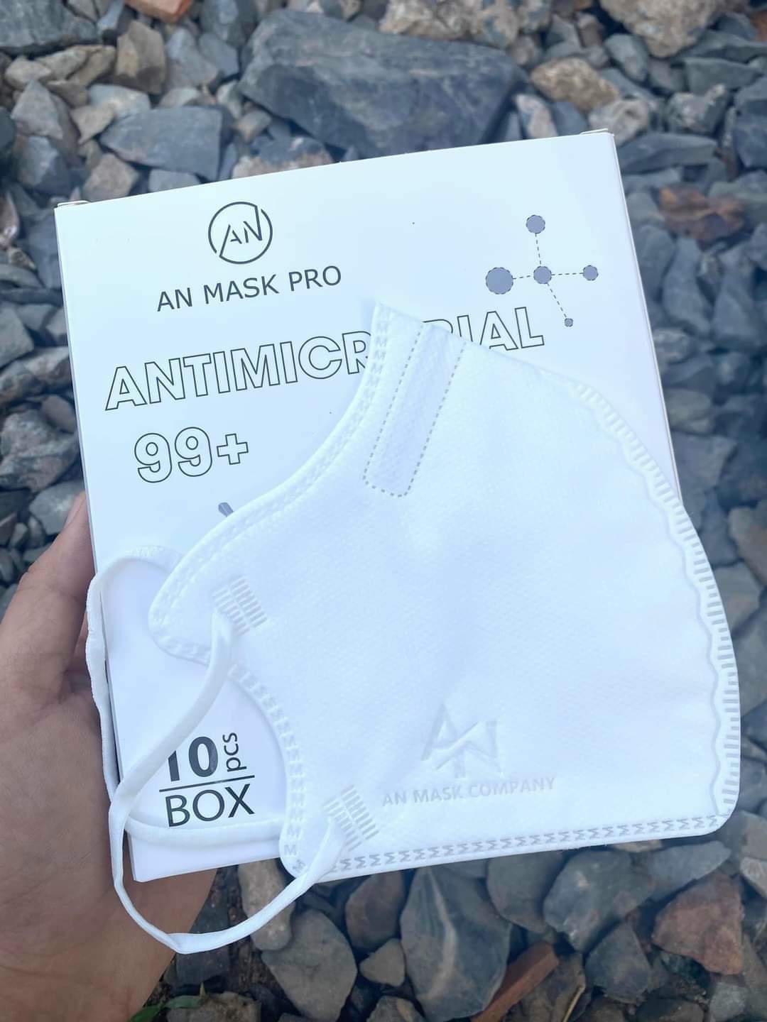 Combo 50 Chiếc Khẩu Trang N99 6D AN Mask Pro 5 lớp lọc công nghệ nano loại