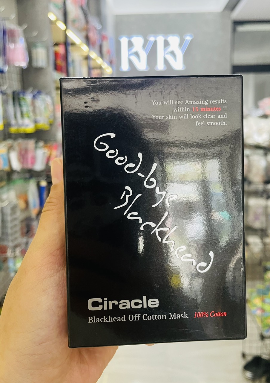 Miếng lột mụn đầu đen Goodbye Blackhead Ciracle