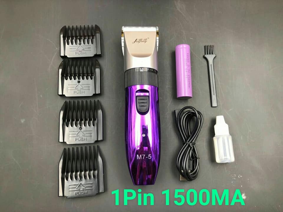 Tông đơ cắt tóc không dây chuyên nghiệp M7-5 NEW 2020 (1 Pin )
