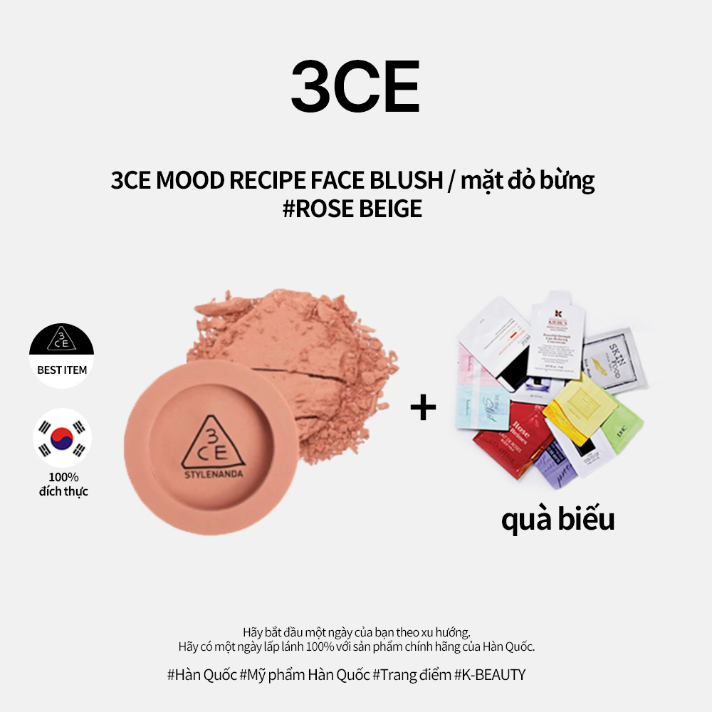 Mood recipe face blush rose beige