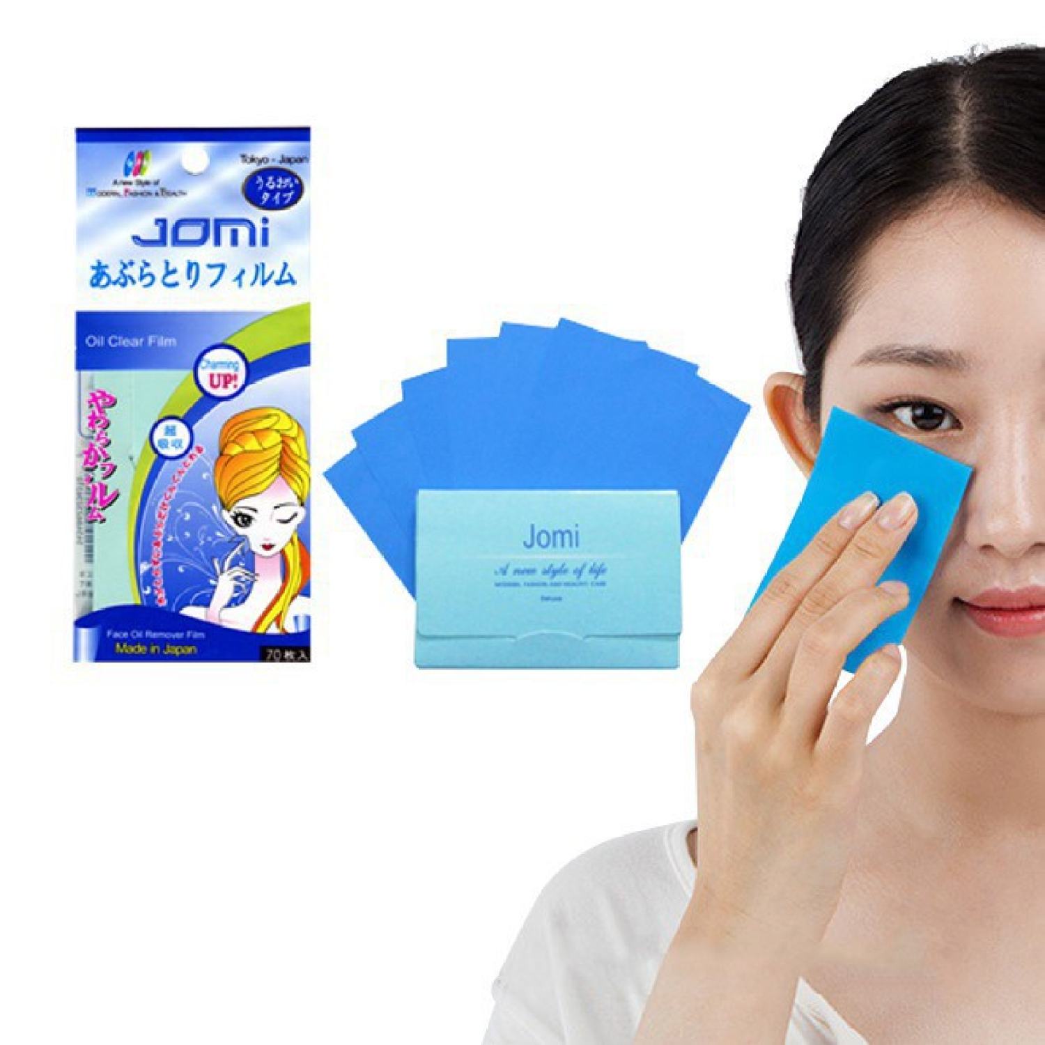 Giấy thấm dầu Jomi Oil Clear Film 70 tơ` nhập khẩu chính hãng Nhật Bản