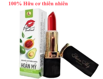 Son gấc hữu cơ Hoàn Mỹ - Thành phần 100% thiên nhiên - Không thâm môi