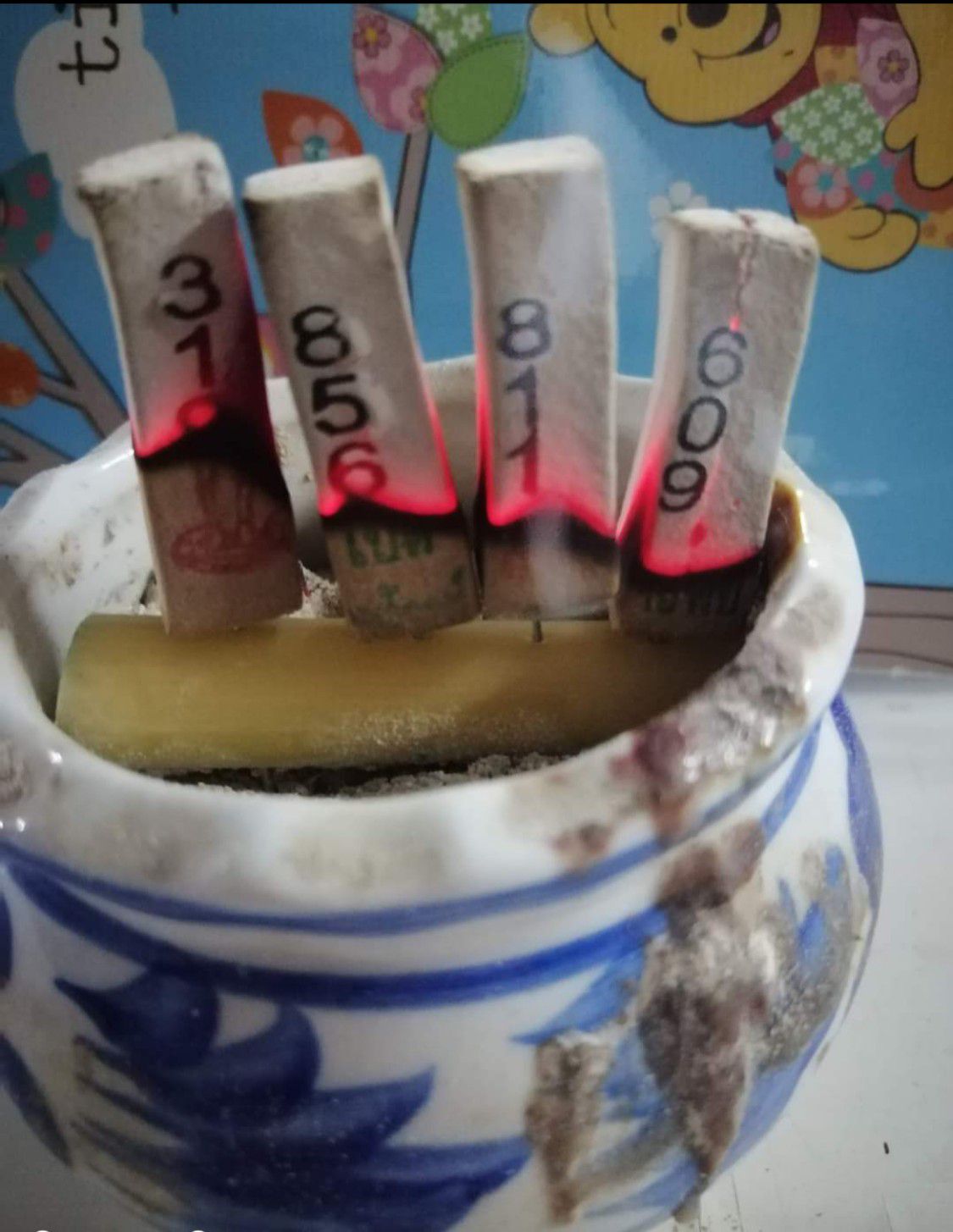 nhang số tài lộc