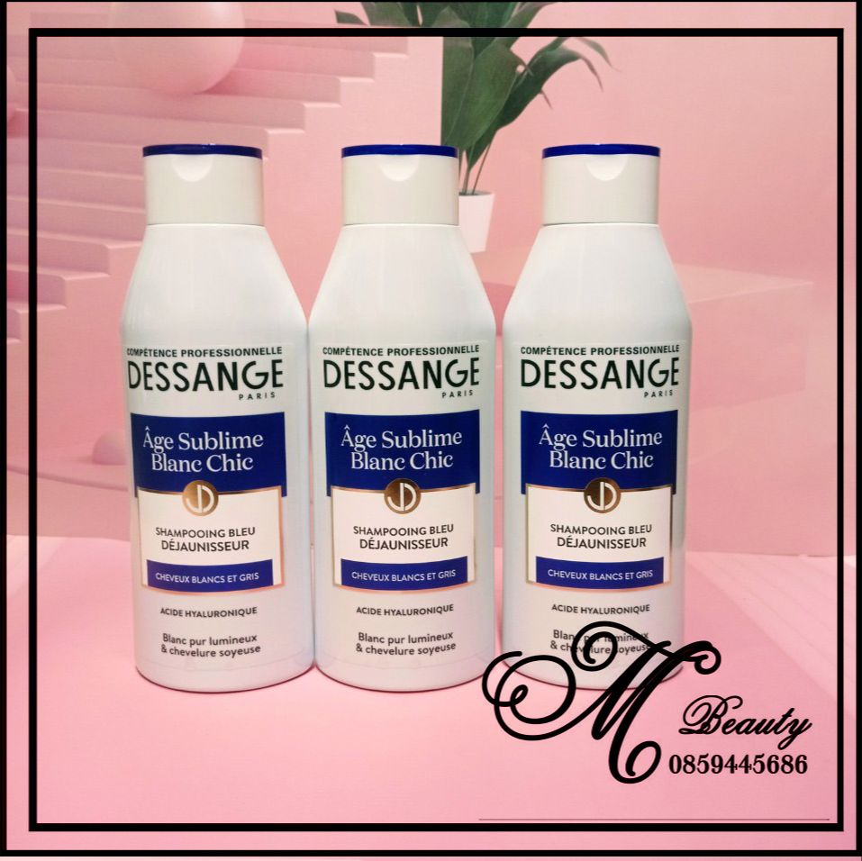 Dầu gội dessange age sublime blanc chic cho tóc bạc