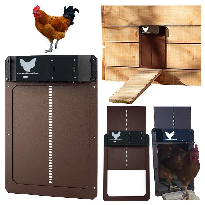 Thiết bị Đóng Mở Tự động Lùa Gà Về Chuồng Automatic Chicken Door 2.0 🔰Phụ Kiện Thuận Lợi🔰
