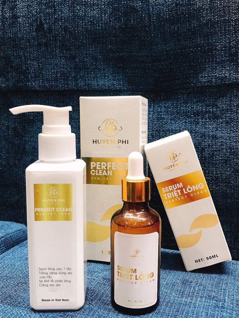 Kem tẩy lông Huyền Phi tặng serum triệt lông vĩnh viễn