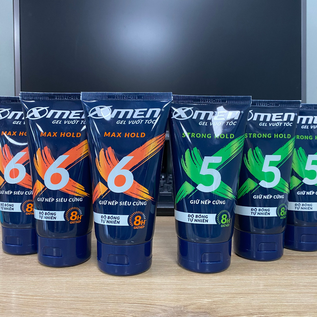 Gel vuốt tóc nam xmen strong hold / super strong 150g - xáp vuốt tóc nam