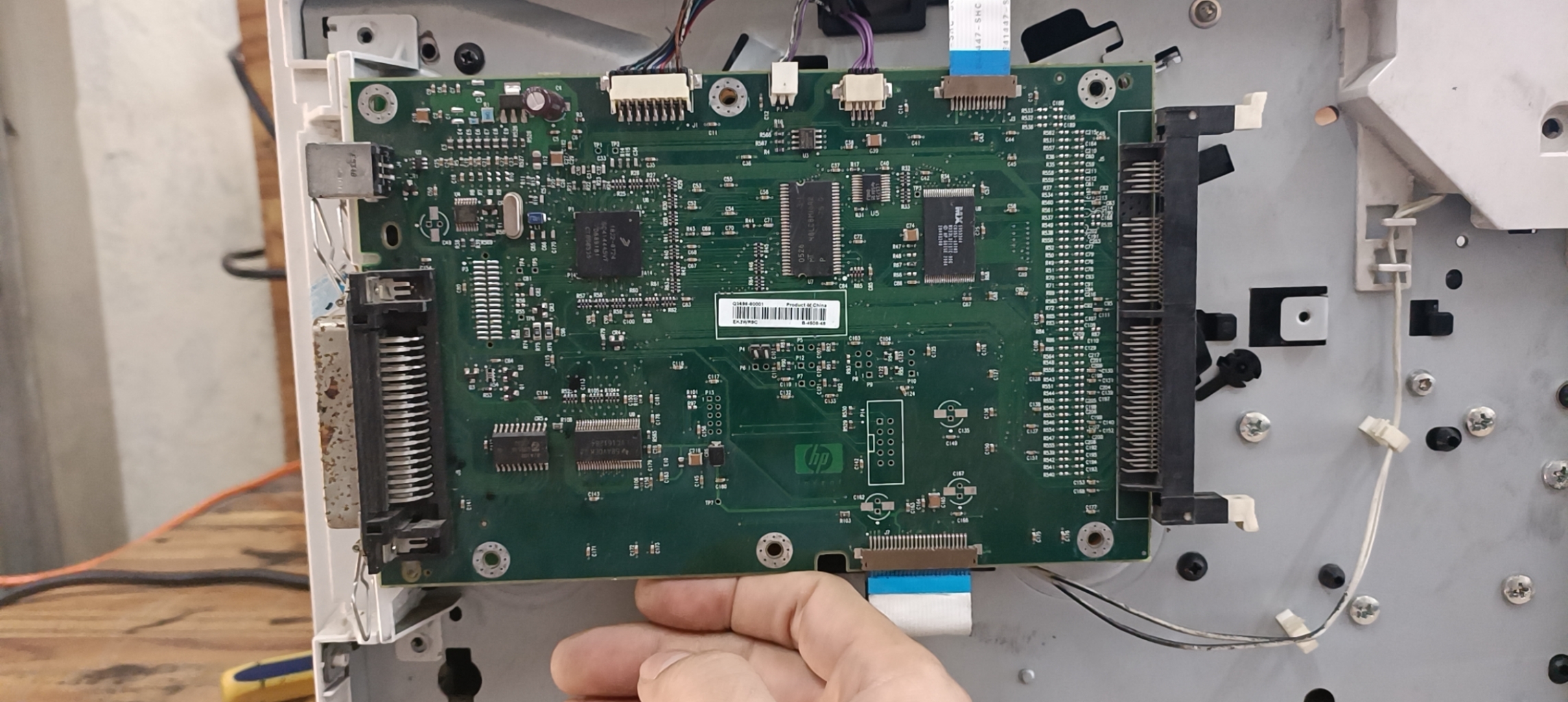 Board mạch máy in hp 1320 nâng cấp hp 1160 đơn giản