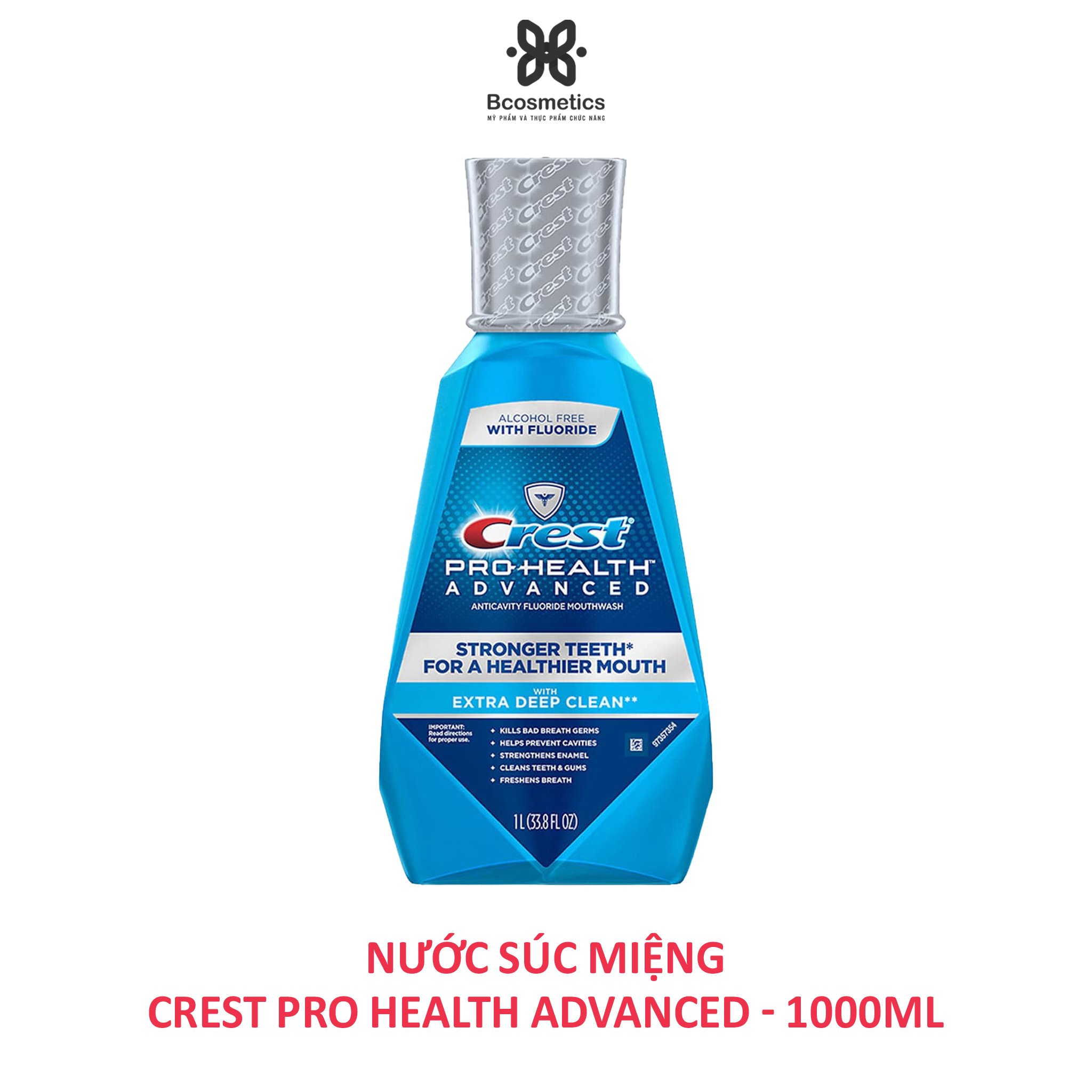 Nước Súc Miệng Crest Pro Health Advanced - 1000ml