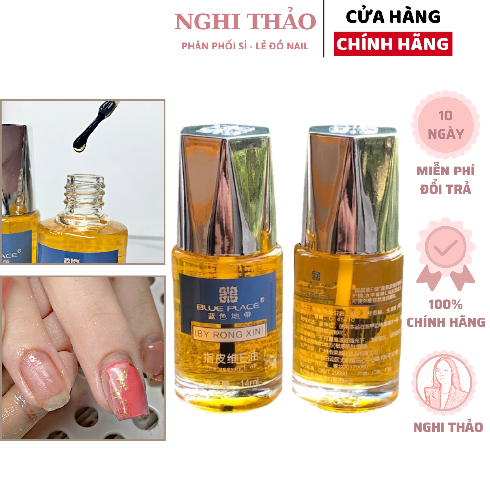 Nước tháo móng úp blue place 14ml
