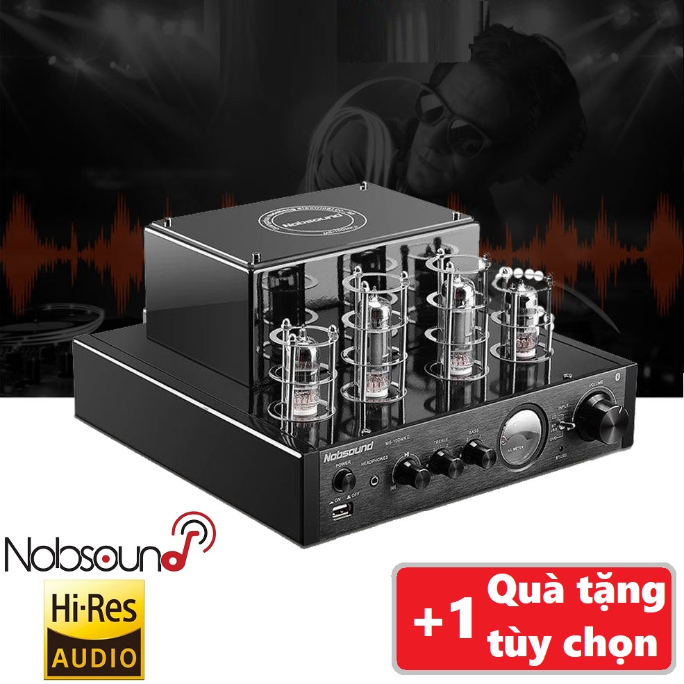 Ampli nghe nhạc cao cấp NobSound MS-10D MKIII thế hệ mới - Ampli đèn Bluetooth NobSound MS-10D MK3