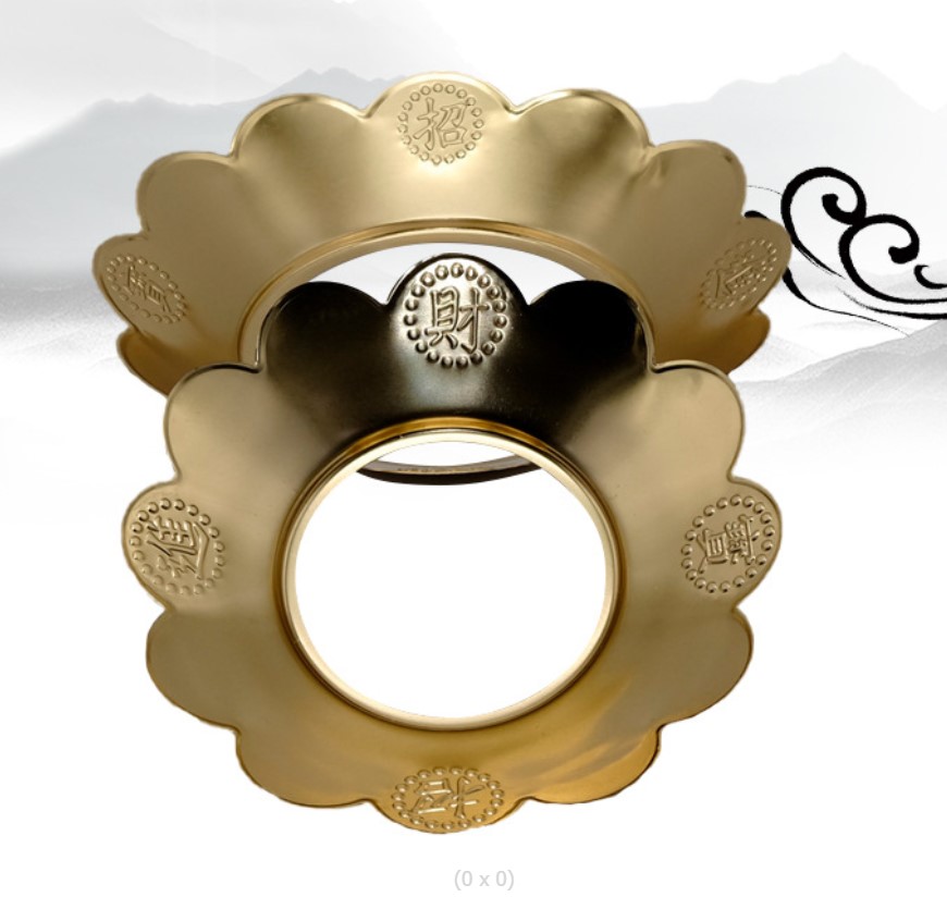 Khay Hứng Tàn Nhang dùng cho bát nhang, lư hương, đủ size, kích thước từ 22x12cm tới 10x4cm, Chất Liệu cao cấp dày dặn cứng cáp, mạ vàng