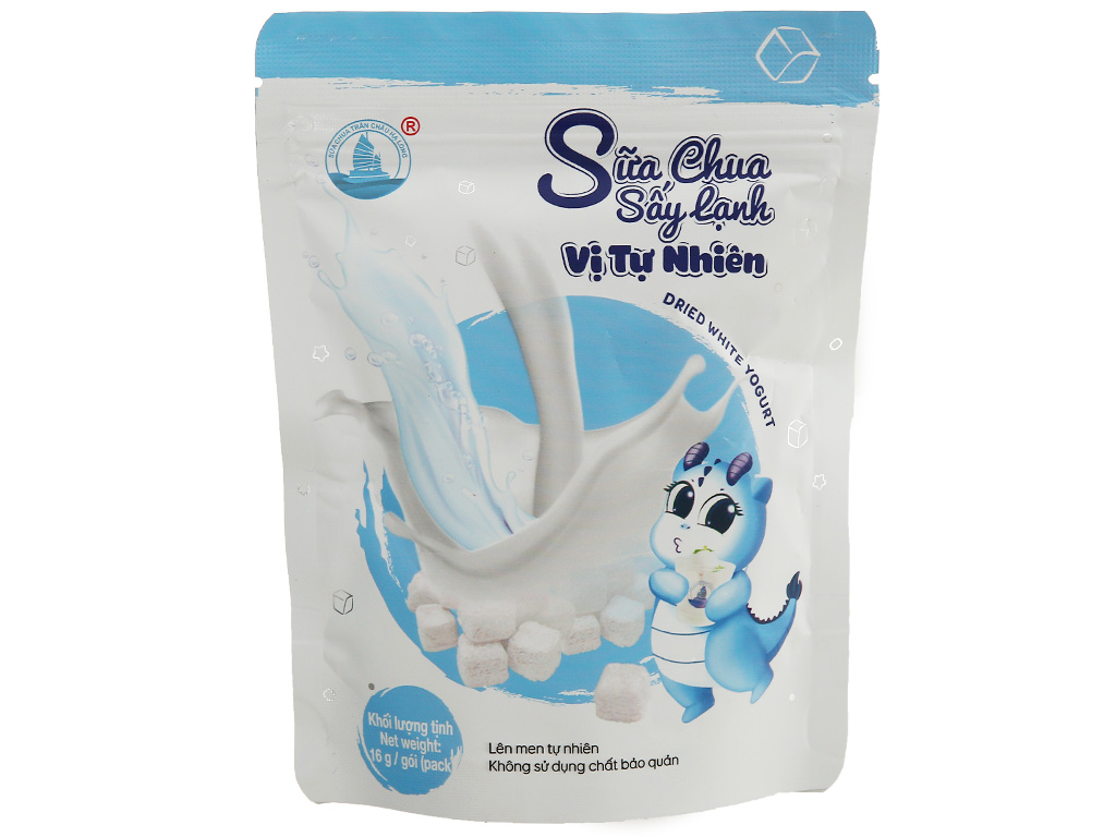 KẸO Sữa chua sấy lạnh vị tự nhiên Hạ Long gói 16g