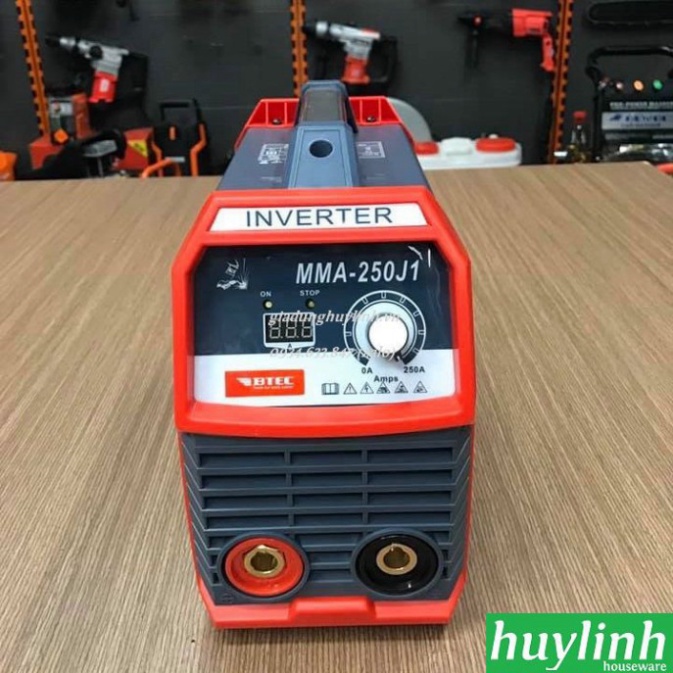 . máy hàn que điện tử btec mma 250j1 - kéo liên tục 3.2