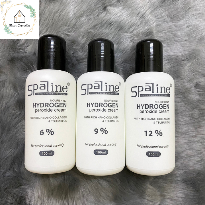 Oxy trợ nhuộm spaline lavox 6%, 9%, 12%