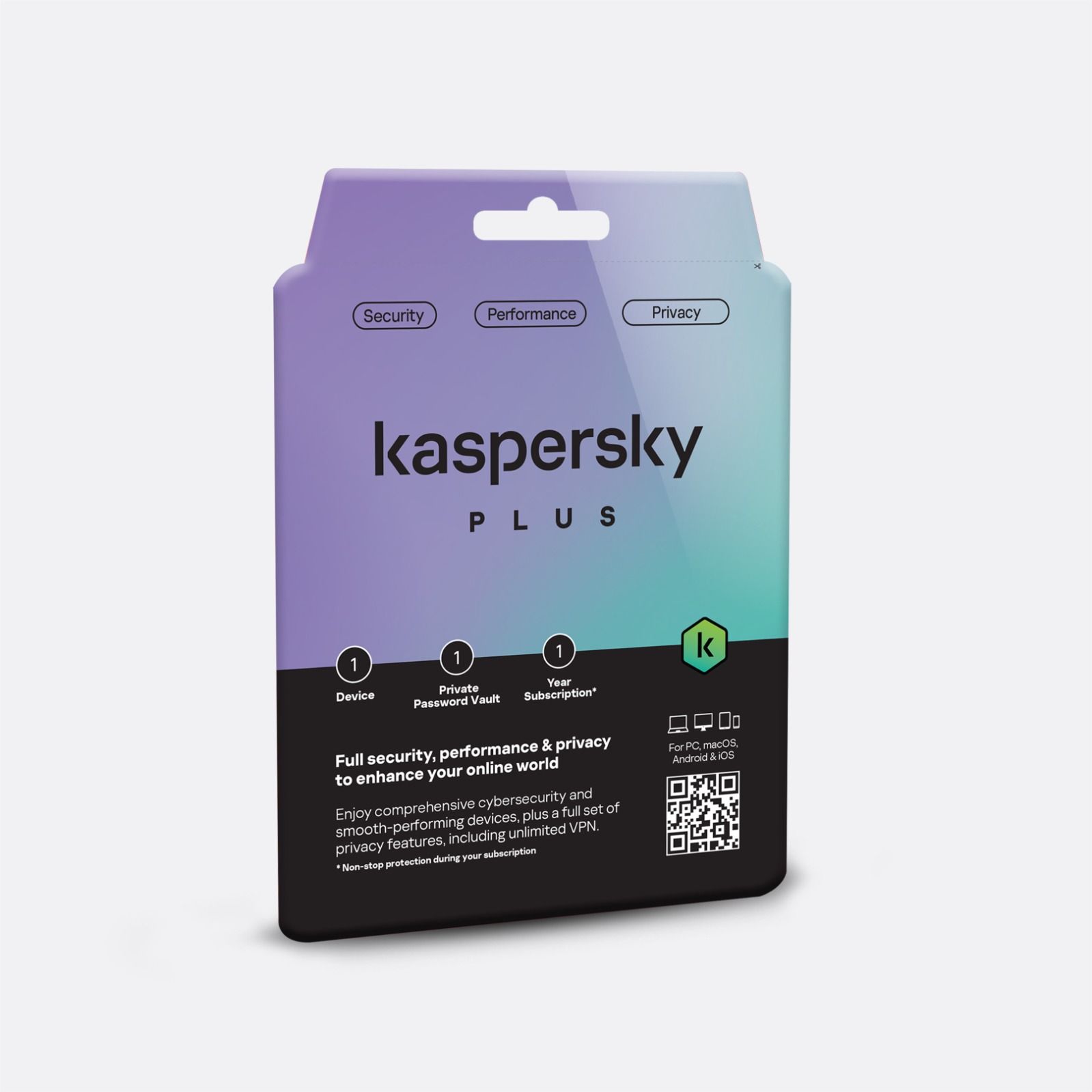 Kaspersky Plus 2025 (1 thiết bị, 1 năm)