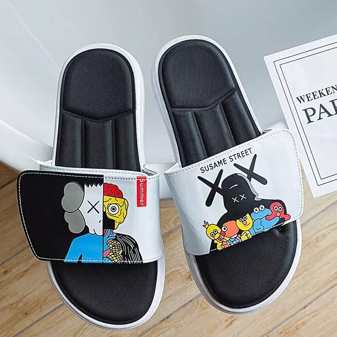 Dép quai ngang nam và nữ sasume quai dán cực phẩm 2021 full size 35-44