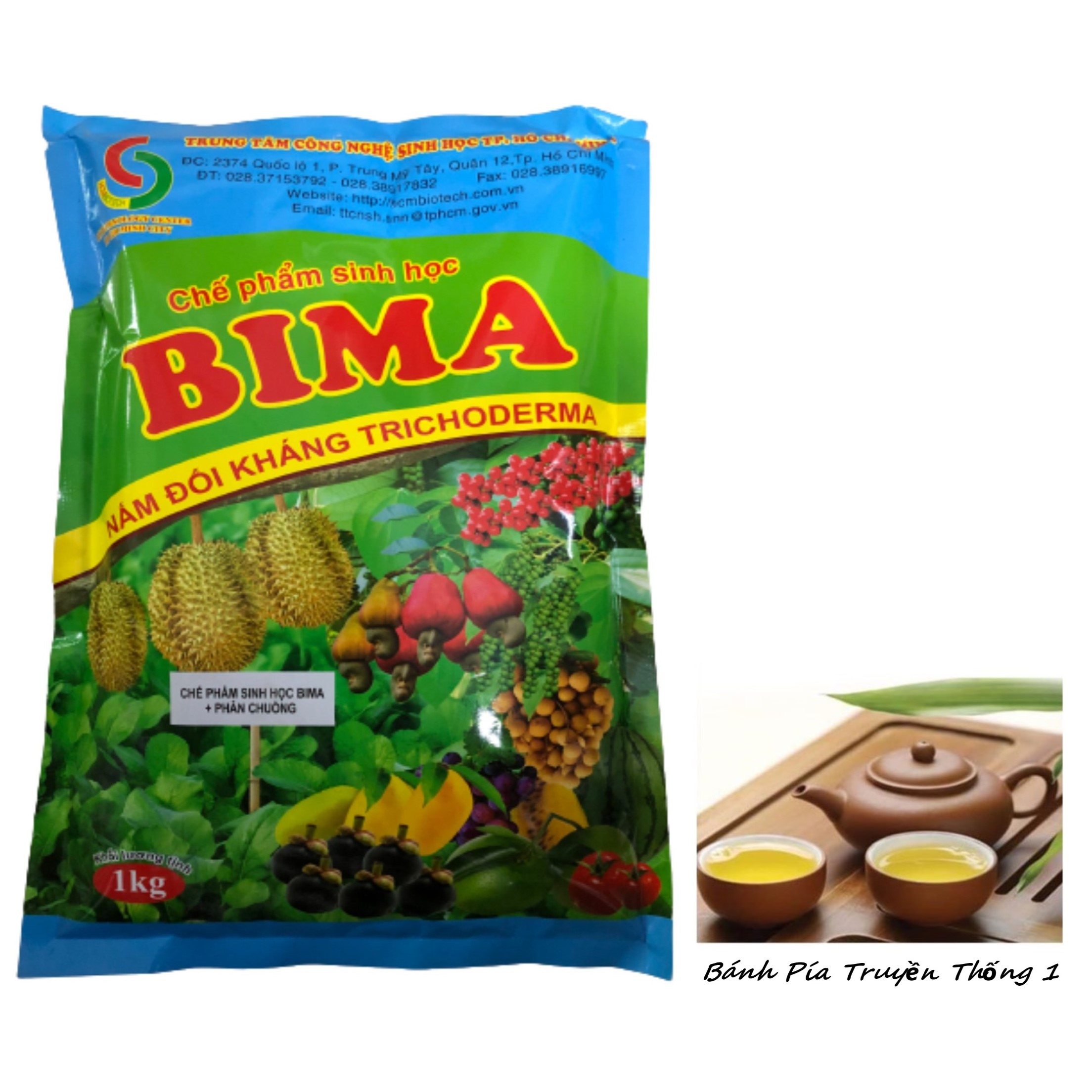 Phân Bón Chế Phẩm Sinh Học Trichoderma - Bima - #114A# 1kg