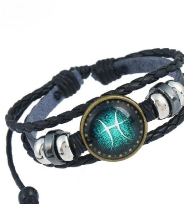 Mẫu#04 Vòng đeo tay 12 cung hoàng đạo - Cung Song Ngư Pisces (19/02 - 20/03)
